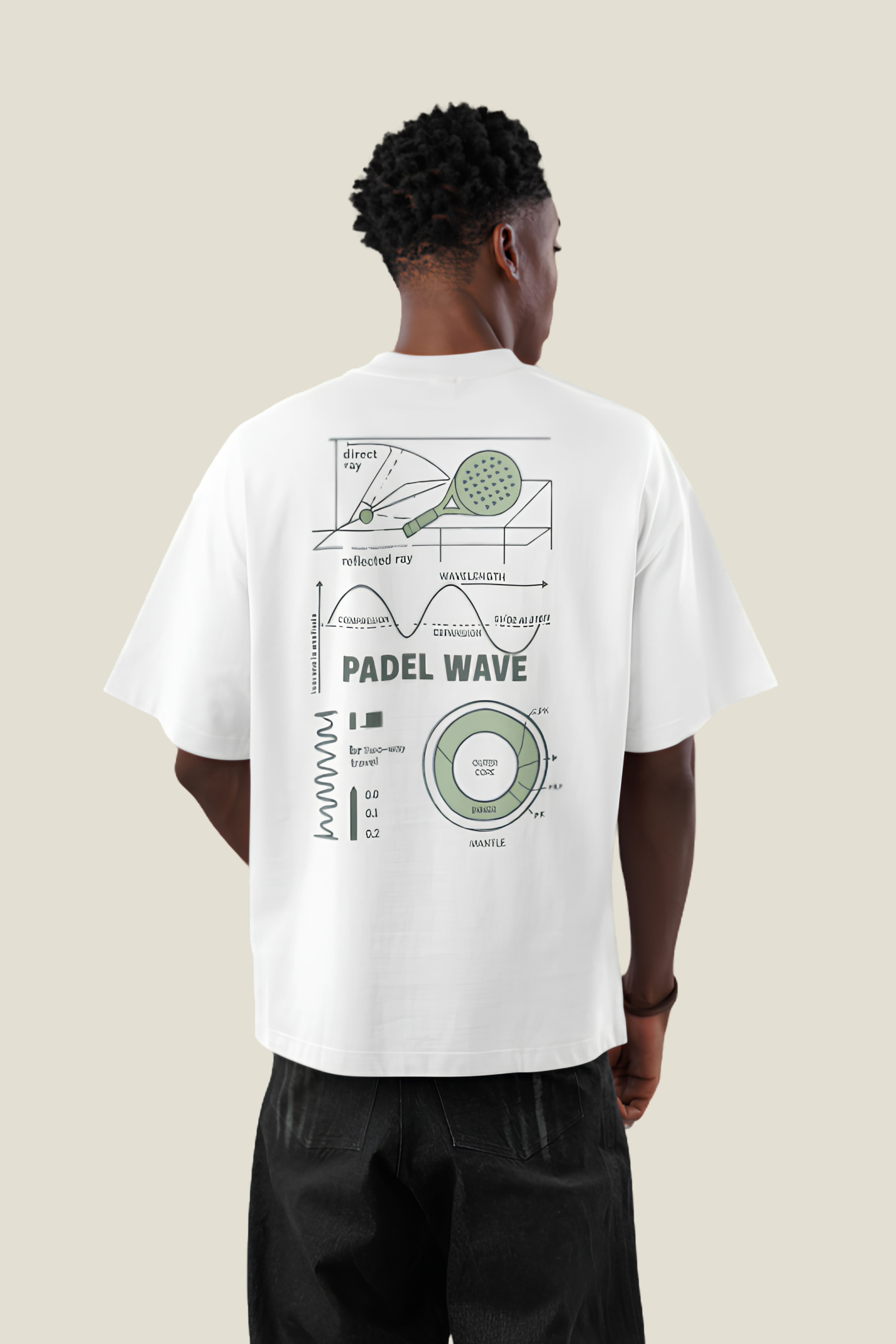 PADEL WAVE TEE // DROP 01