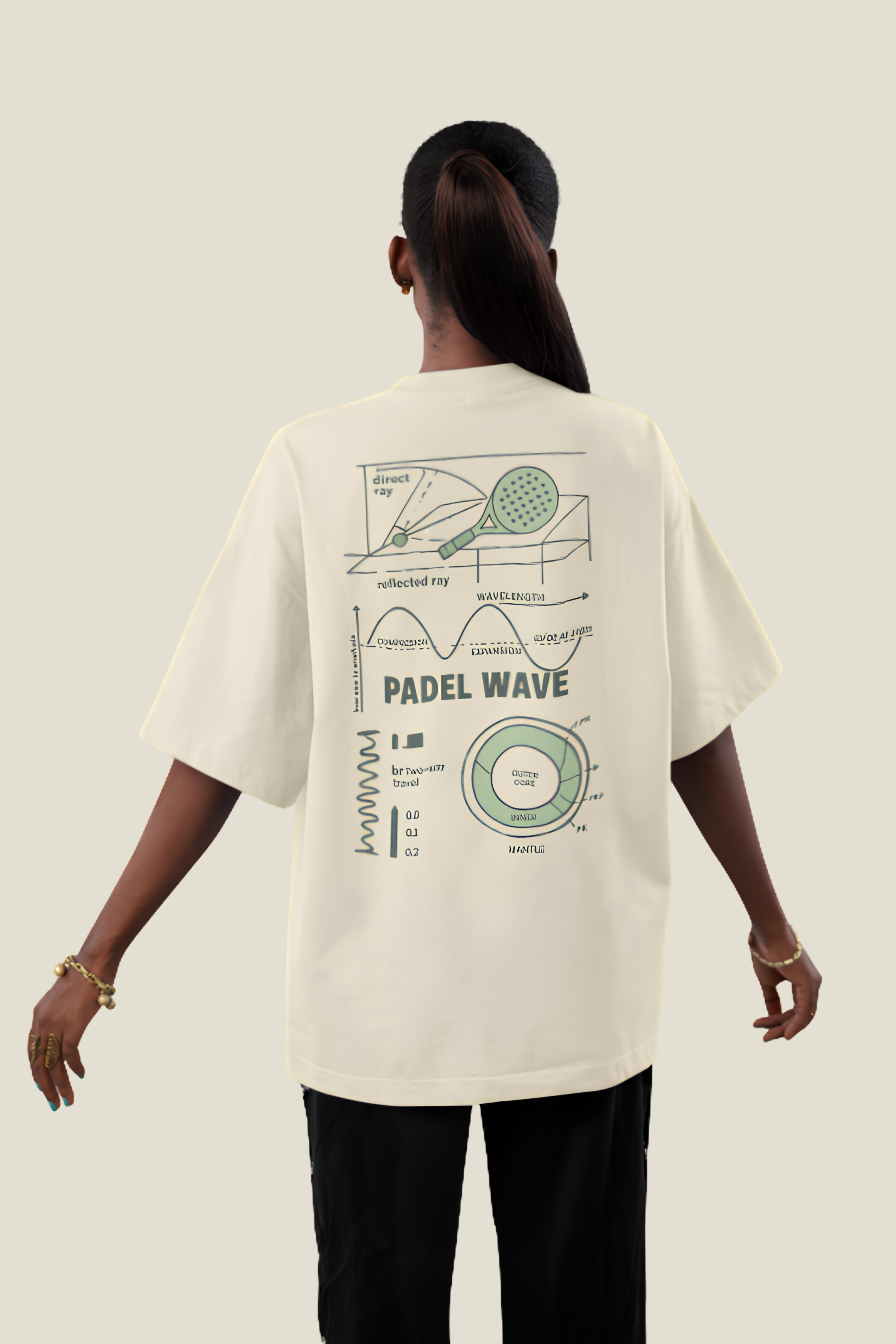 PADEL WAVE TEE // DROP 01