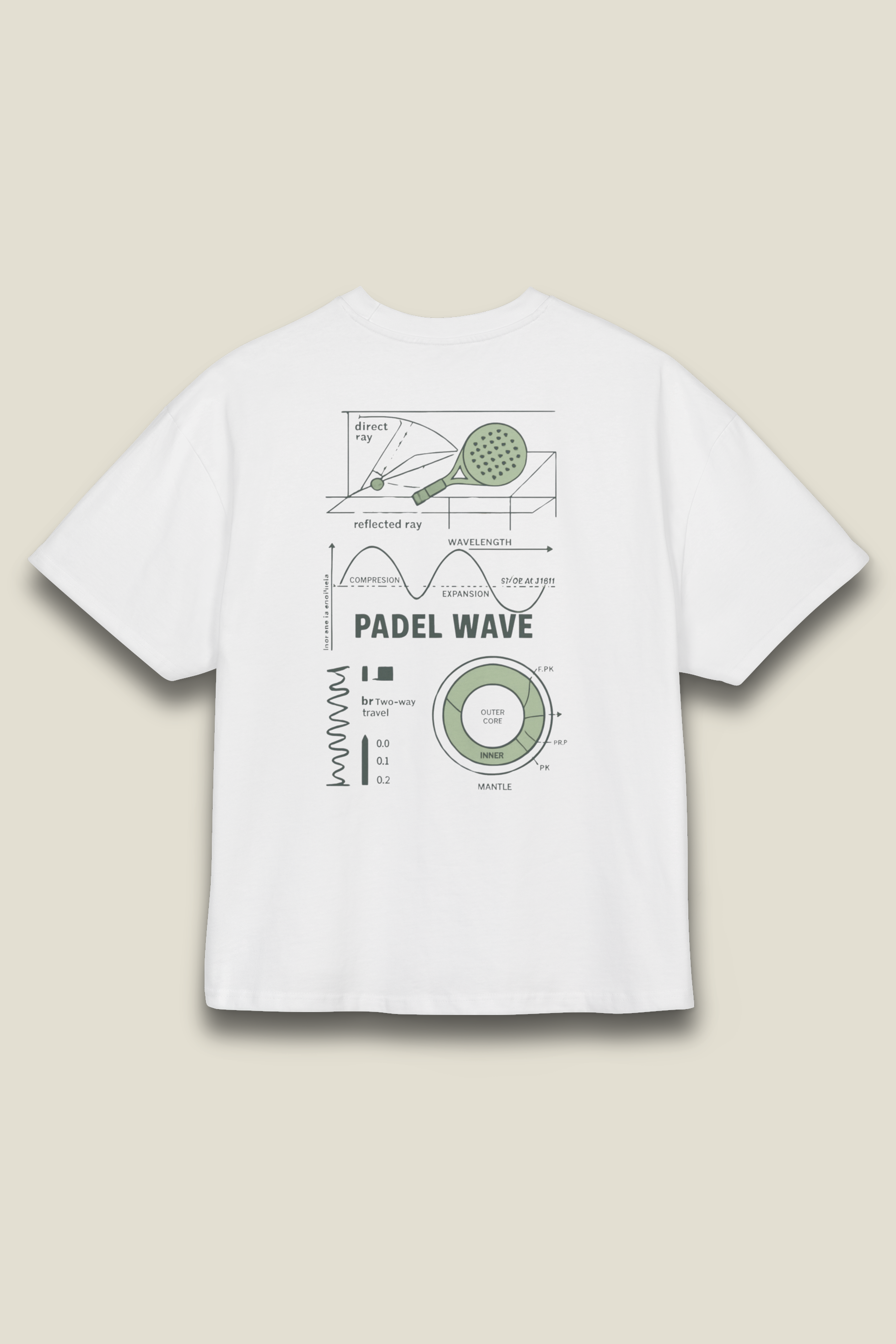 PADEL WAVE TEE // DROP 01