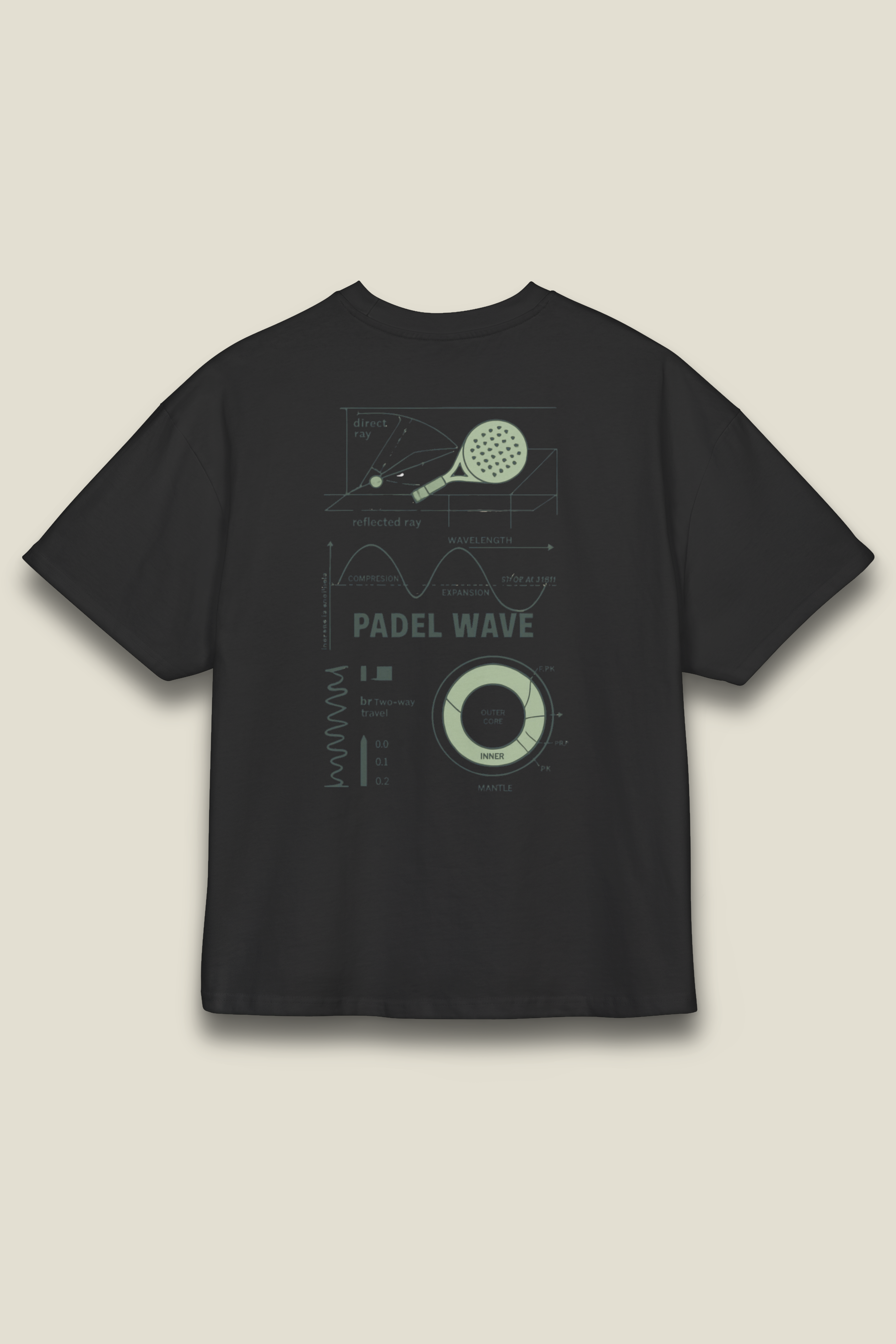PADEL WAVE TEE // DROP 01