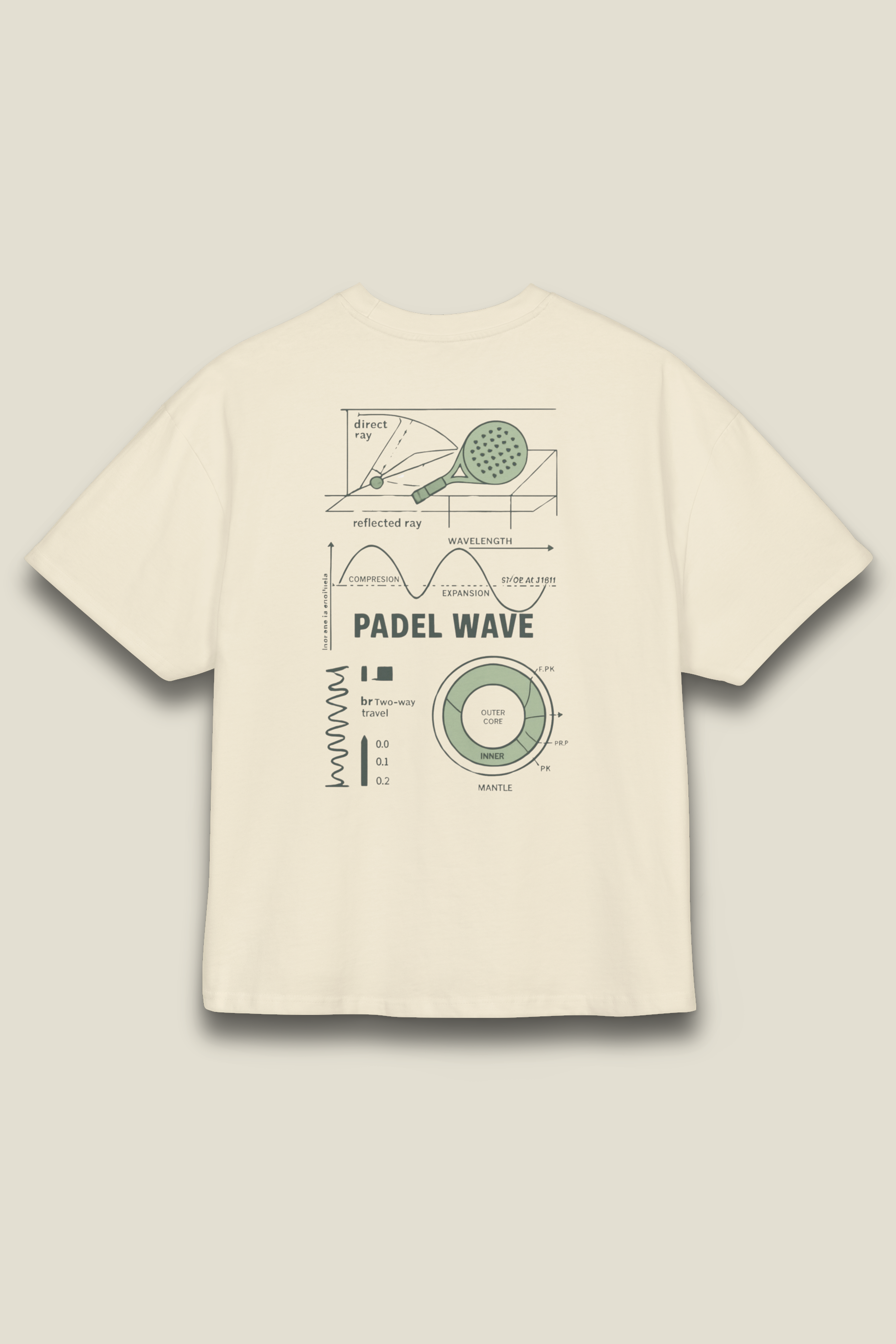 PADEL WAVE TEE // DROP 01